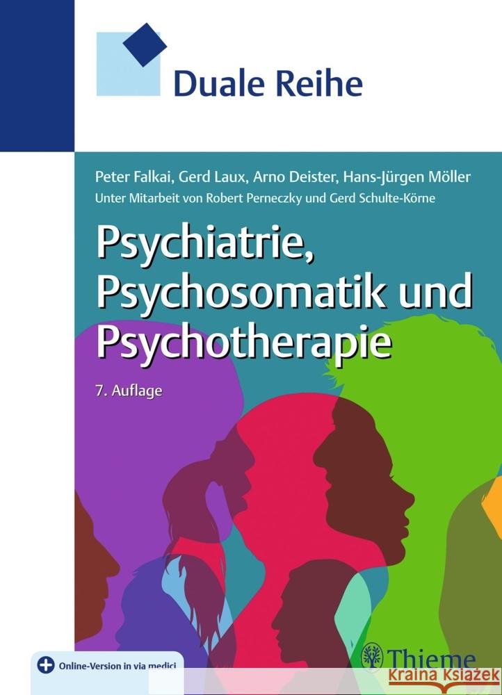 Duale Reihe Psychiatrie, Psychosomatik und Psychotherapie  9783132432659 Thieme, Stuttgart - książka