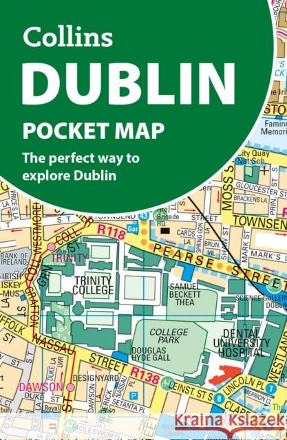 Dublin Pocket Map: The Perfect Way to Explore Ireland’s Capital Collins Maps 9780008716547 HarperCollins Publishers - książka