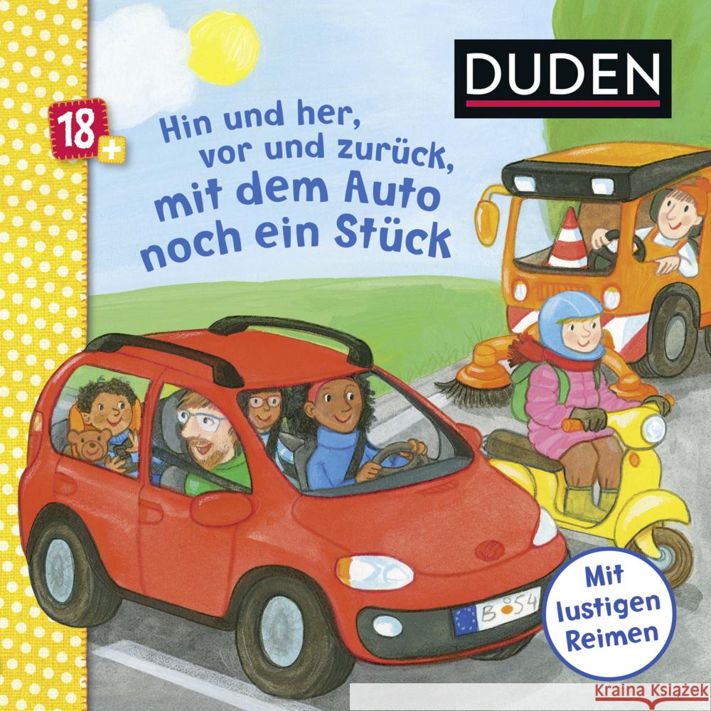 Duden 18+: Hin und her, vor und zurück, mit dem Auto noch ein Stück Häfner, Carla 9783737334877 FISCHER Duden - książka