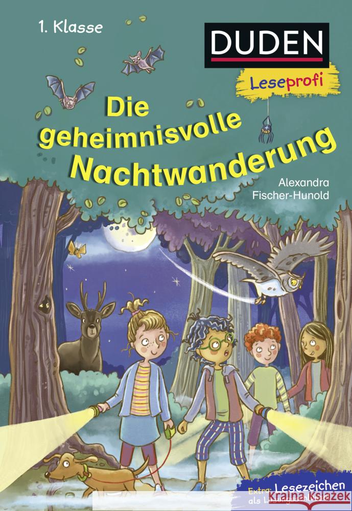 Duden Leseprofi - Die geheimnisvolle Nachtwanderung, 1. Klasse Fischer-Hunold, Alexandra 9783737334792 FISCHER Duden - książka