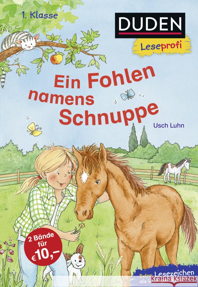 Duden Leseprofi - Ein Fohlen namens Schnuppe, 1. Klasse Luhn, Usch 9783737334709 FISCHER Duden - książka