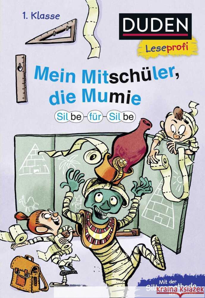 Duden Leseprofi - Silbe-für-Silbe: Mein Mitschüler, die Mumie, 1. Klasse (Doppelband) Tielmann, Christian 9783737336659 FISCHER Sauerländer - książka