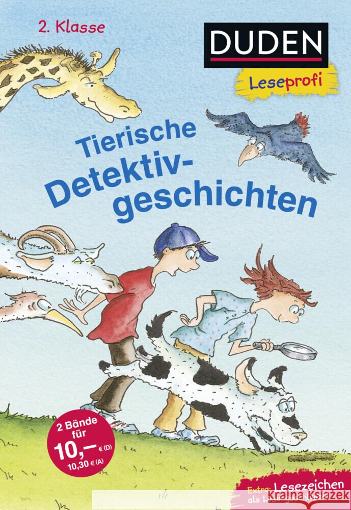 Duden Leseprofi - Tierische Detektivgeschichten, 2. Klasse (DB) Zoschke, Barbara, Bartoli y Eckert, Petra 9783737336352 FISCHER Duden - książka