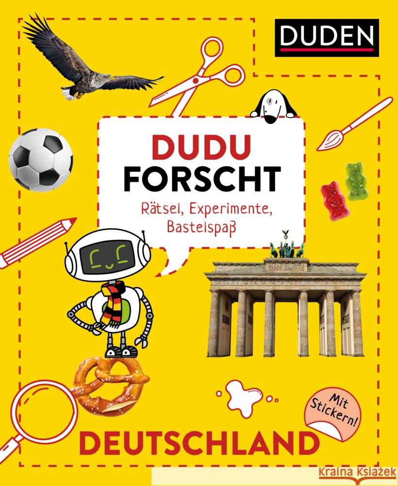 Dudu forscht. Deutschland Peterson, Anke 9783411771059 Duden - książka