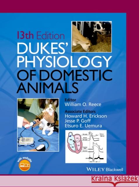 Dukes' Physiology of Domestic Animals  9781118501399 John Wiley and Sons Ltd - książka