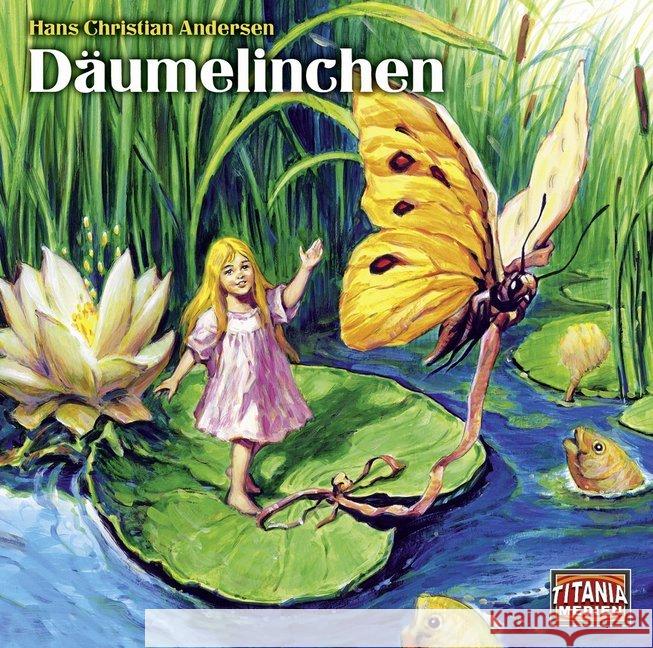 Däumelinchen, 1 Audio-CD : Titania Special 14. , Hörspiel. CD Standard Audio Format Andersen, Hans Christian 9783785757413 Bastei Lübbe - książka