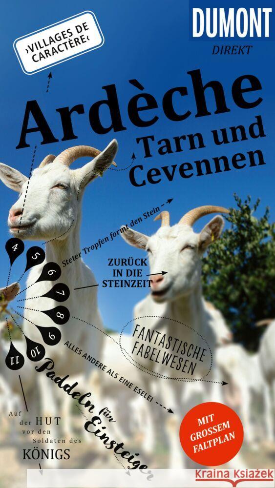 DUMONT direkt Reiseführer Ardeche, Tarn und Cevennen Kalmbach, Gabriele 9783616001081 DUMONT Reise ein Imprint von MAIRDUMONT - książka