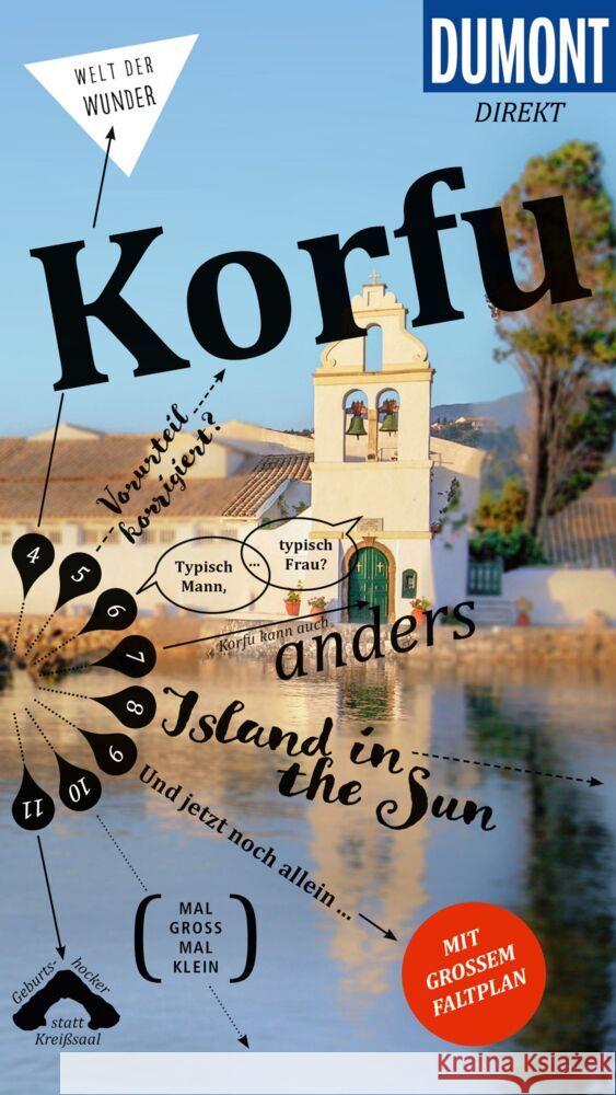 DUMONT direkt Reiseführer Korfu Bötig, Klaus 9783616001012 DUMONT Reise ein Imprint von MAIRDUMONT - książka