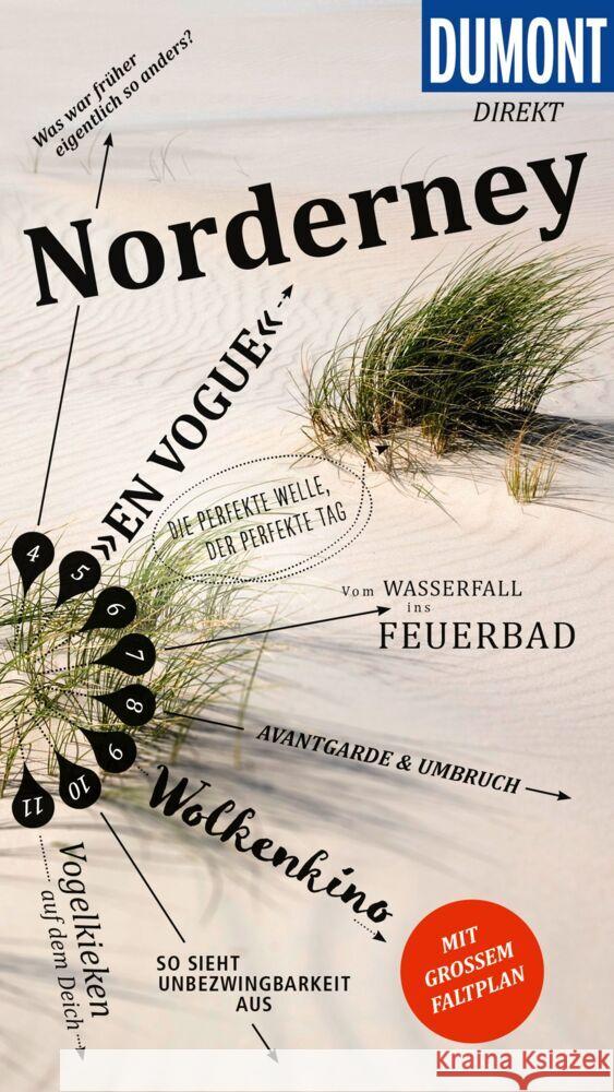 DUMONT direkt Reiseführer Norderney Banck, Claudia 9783616001326 DUMONT Reise ein Imprint von MAIRDUMONT - książka