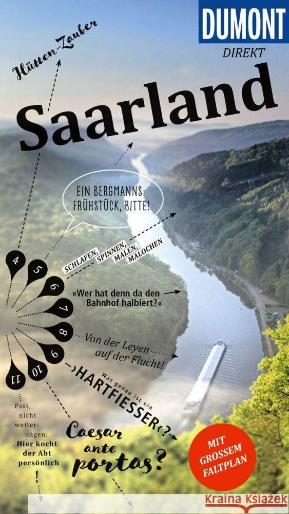 DUMONT direkt Reiseführer Saarland Felk, Wolfgang, Sperk, Nicole 9783616001098 DUMONT Reise ein Imprint von MAIRDUMONT - książka