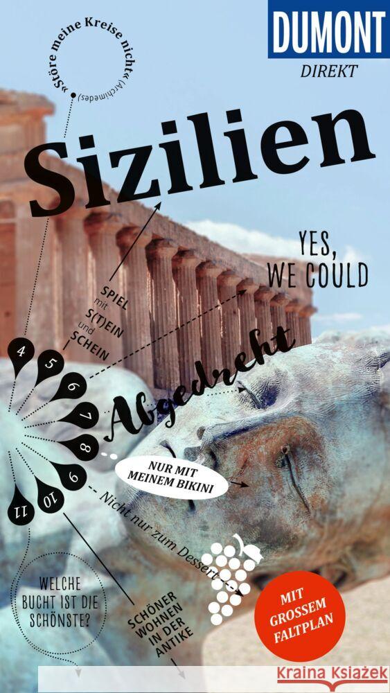 DUMONT direkt Reiseführer Sizilien Mesina, Caterina 9783616001319 DUMONT Reise ein Imprint von MAIRDUMONT - książka