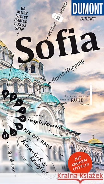 DuMont direkt Reiseführer Sofia : Mit großem Cityplan  9783616010489 DuMont Reiseverlag - książka