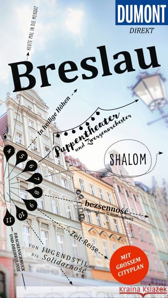 DUMONT direkt Reiseführer Breslau Luft, Maria 9783616001135 DUMONT Reise ein Imprint von MAIRDUMONT - książka