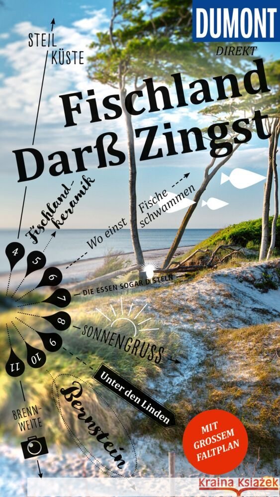 DuMont direkt Reiseführer Fischland, Darß, Zingst Banck, Claudia 9783616000824 DuMont Reiseverlag - książka