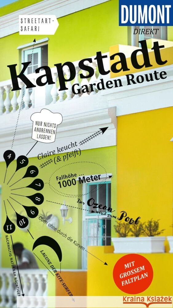 DUMONT direkt Reiseführer Kapstadt, Garden Route Losskarn, Dieter 9783616001340 DUMONT Reise ein Imprint von MAIRDUMONT - książka