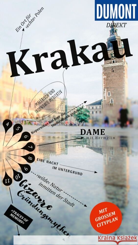 DUMONT direkt Reiseführer Krakau Schulze, Dieter 9783616001142 DUMONT Reise ein Imprint von MAIRDUMONT - książka