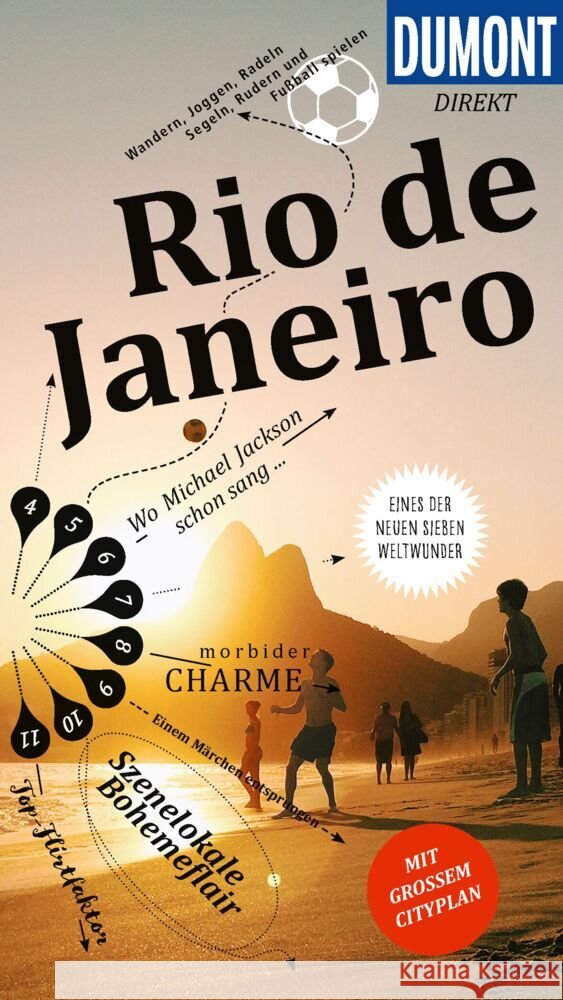 DUMONT direkt Reiseführer Rio de Janeiro Stockmann, Nicolas, Taubald, Helmuth 9783616001388 DUMONT Reise ein Imprint von MAIRDUMONT - książka