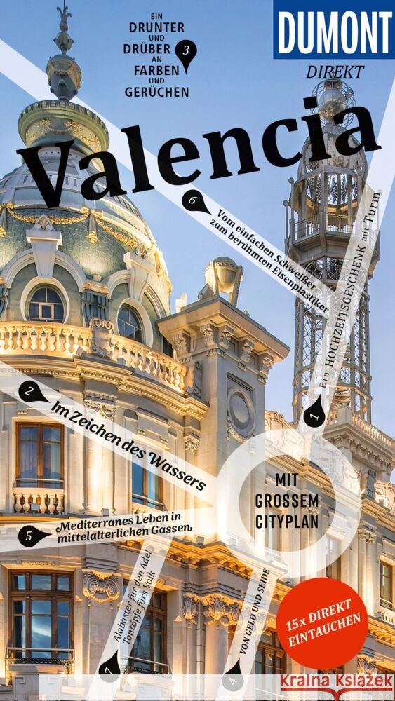 DUMONT direkt Reiseführer Valencia Izquierdo Hänni, Daniel, Höchemer, André 9783616001708 DUMONT Reise ein Imprint von MAIRDUMONT - książka
