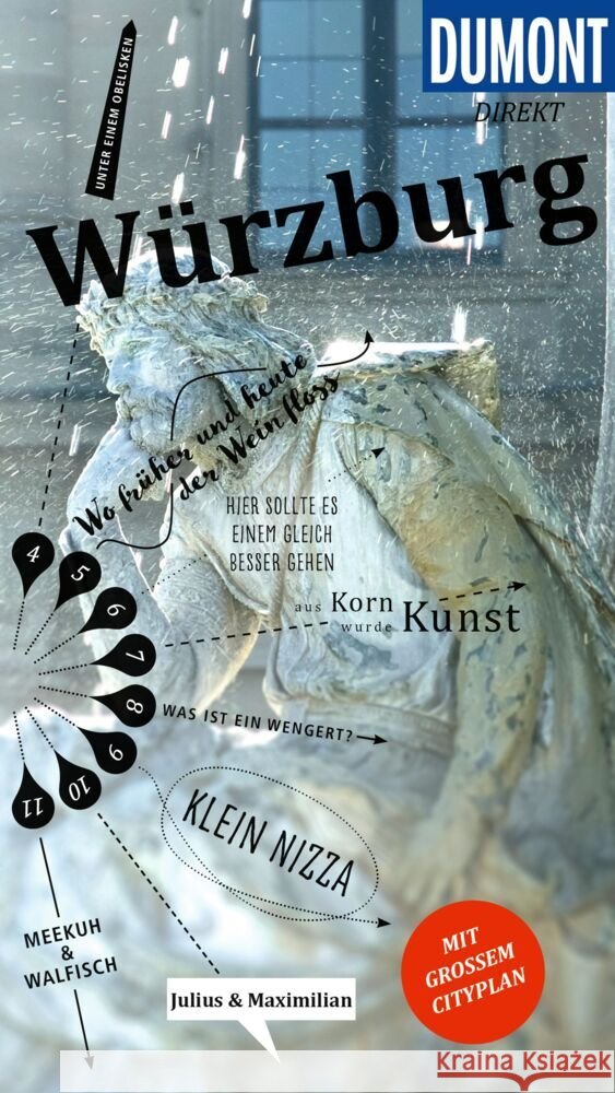DuMont direkt Reiseführer Würzburg Ratay, Ulrike, Dusik, Roland 9783616000725 DuMont Reiseverlag - książka