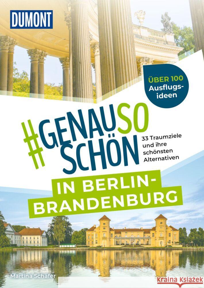 DuMont #genausoschön in Berlin-Brandenburg Schäfer, Martina 9783616031576 DuMont Reiseverlag - książka