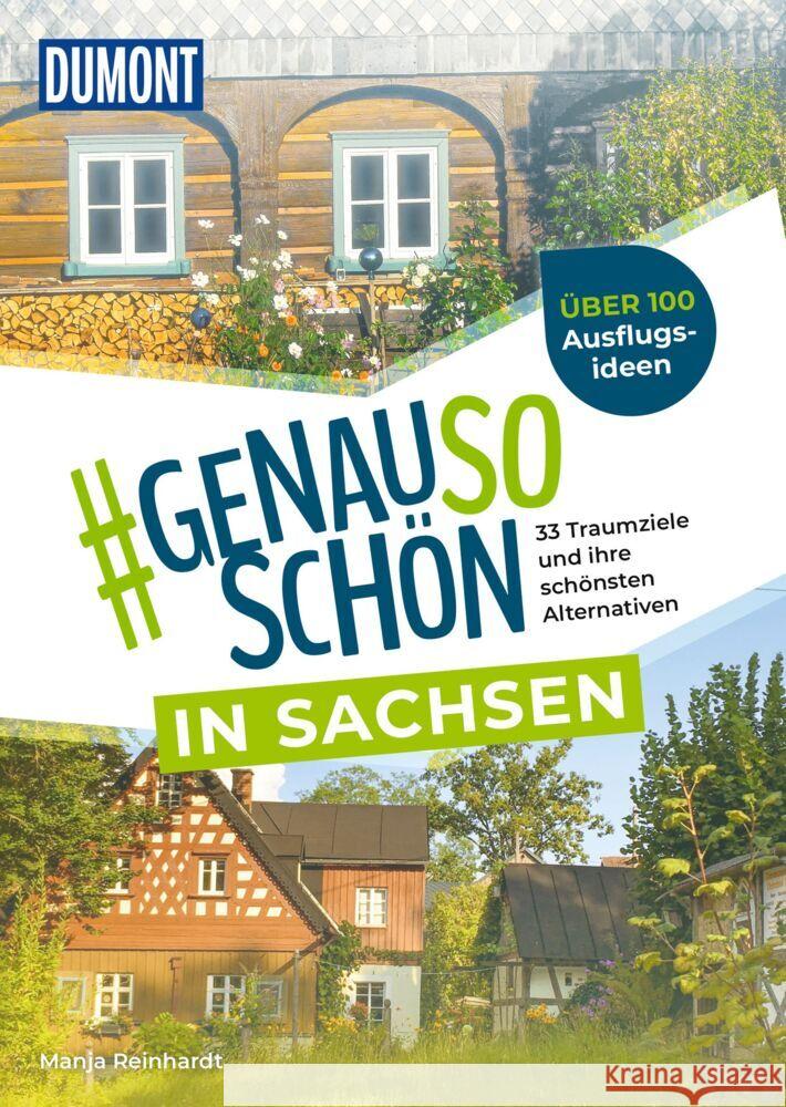 DuMont #genausoschön in Sachsen Reinhardt, Manja 9783616031606 DuMont Reiseverlag - książka