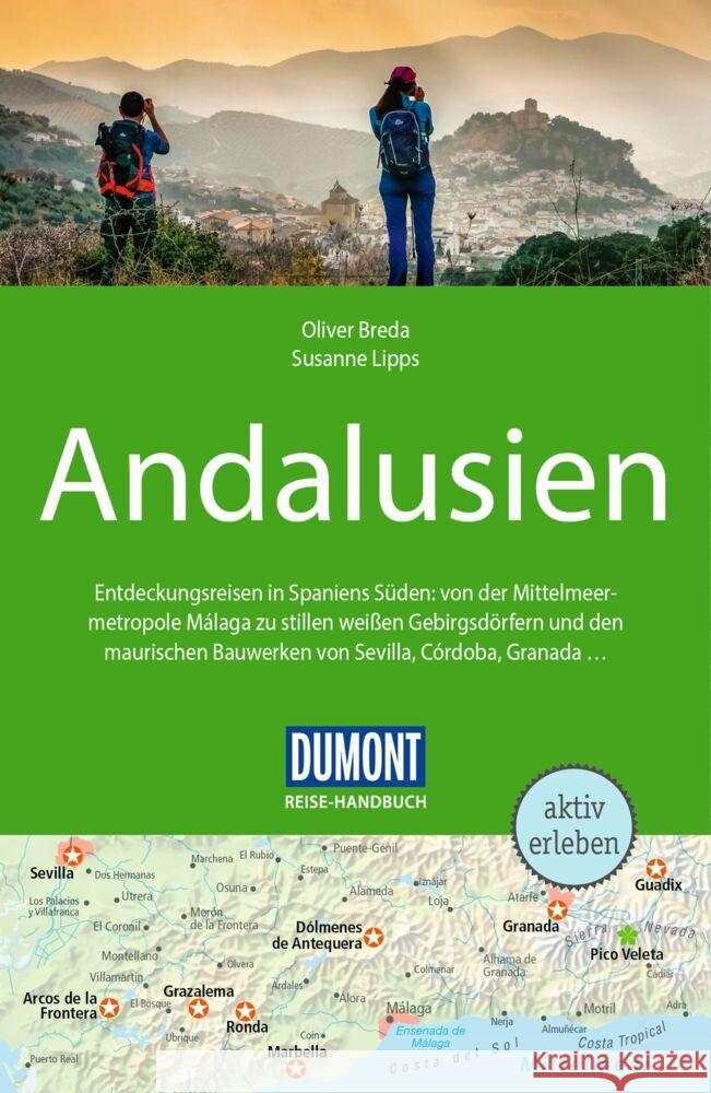 DUMONT Reise-Handbuch Reiseführer Andalusien Lipps, Susanne, Breda, Oliver 9783616016689 DUMONT Reise ein Imprint von MAIRDUMONT - książka