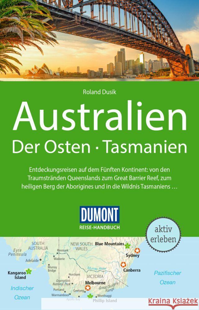 DuMont Reise-Handbuch Reiseführer Australien, Der Osten und Tasmanien Dusik, Roland 9783770181940 DuMont Reiseverlag - książka