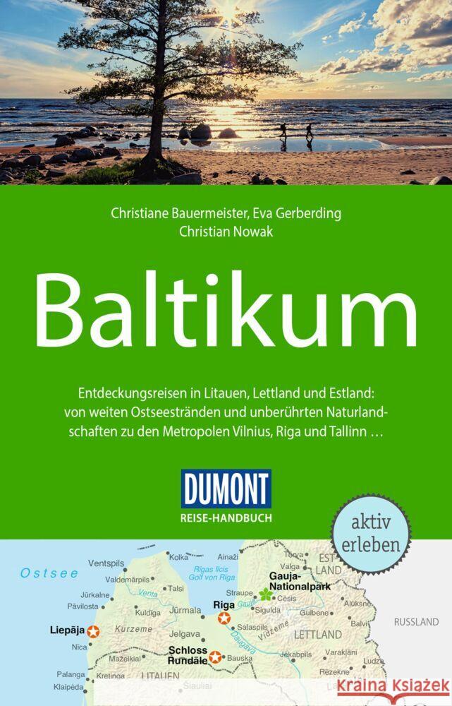 DuMont Reise-Handbuch Reiseführer Baltikum Nowak, Christian, Bauermeister, Christiane, Gerberding, Eva 9783616016283 DuMont Reiseverlag - książka