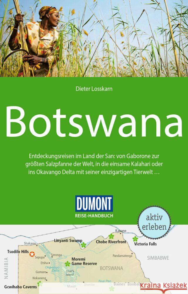 DuMont Reise-Handbuch Reiseführer Botswana Losskarn, Dieter 9783616016450 DuMont Reiseverlag - książka