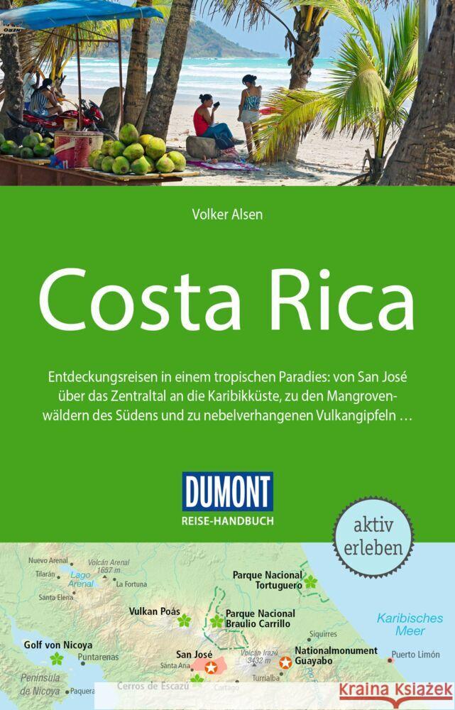 DuMont Reise-Handbuch Reiseführer Costa Rica Alsen, Volker 9783616016399 DuMont Reiseverlag - książka