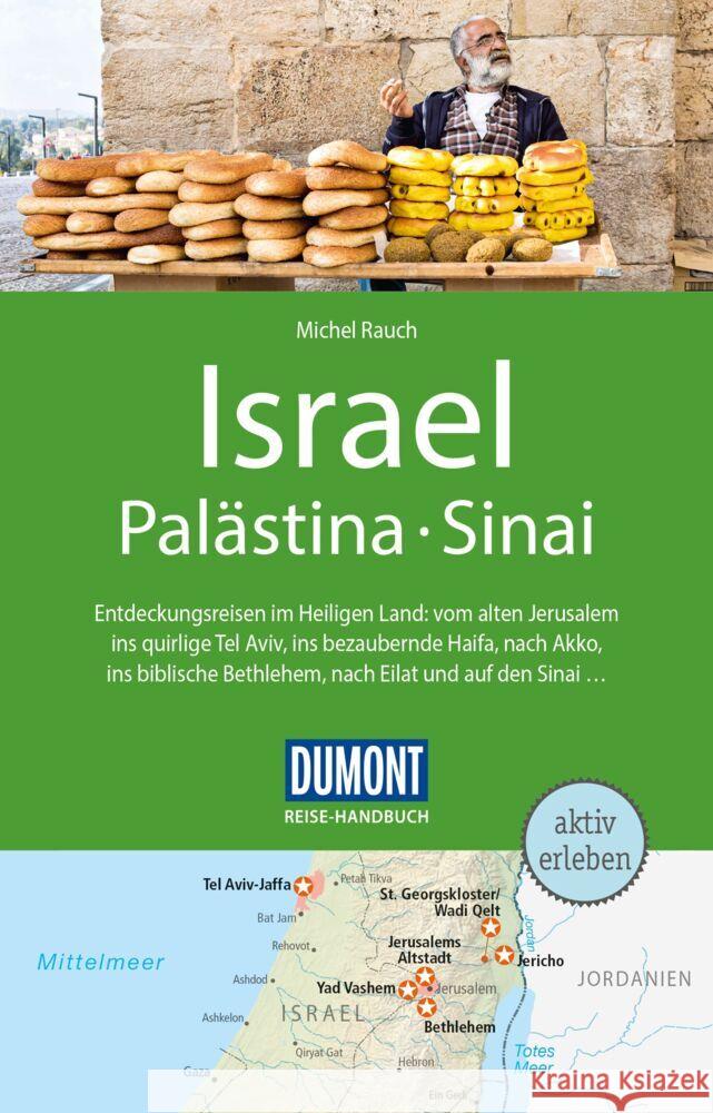 DuMont Reise-Handbuch Reiseführer Israel, Palästina, Sinai Rauch, Michel 9783770181957 DuMont Reiseverlag - książka