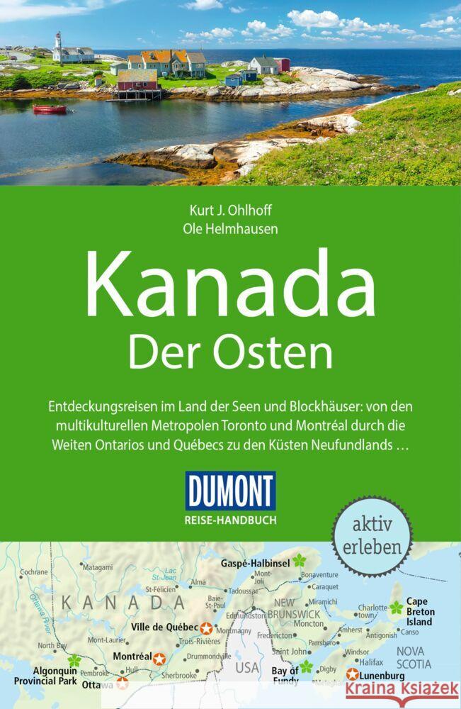DUMONT Reise-Handbuch Reiseführer Kanada, Der Osten Ohlhoff, Kurt Jochen, Helmhausen, Ole 9783616016696 DUMONT Reise ein Imprint von MAIRDUMONT - książka