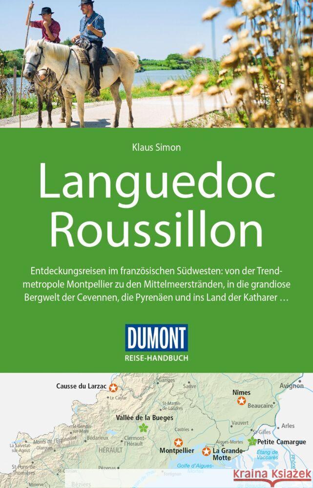 DuMont Reise-Handbuch Reiseführer Languedoc Roussillon Simon, Klaus 9783770182473 DuMont Reiseverlag - książka