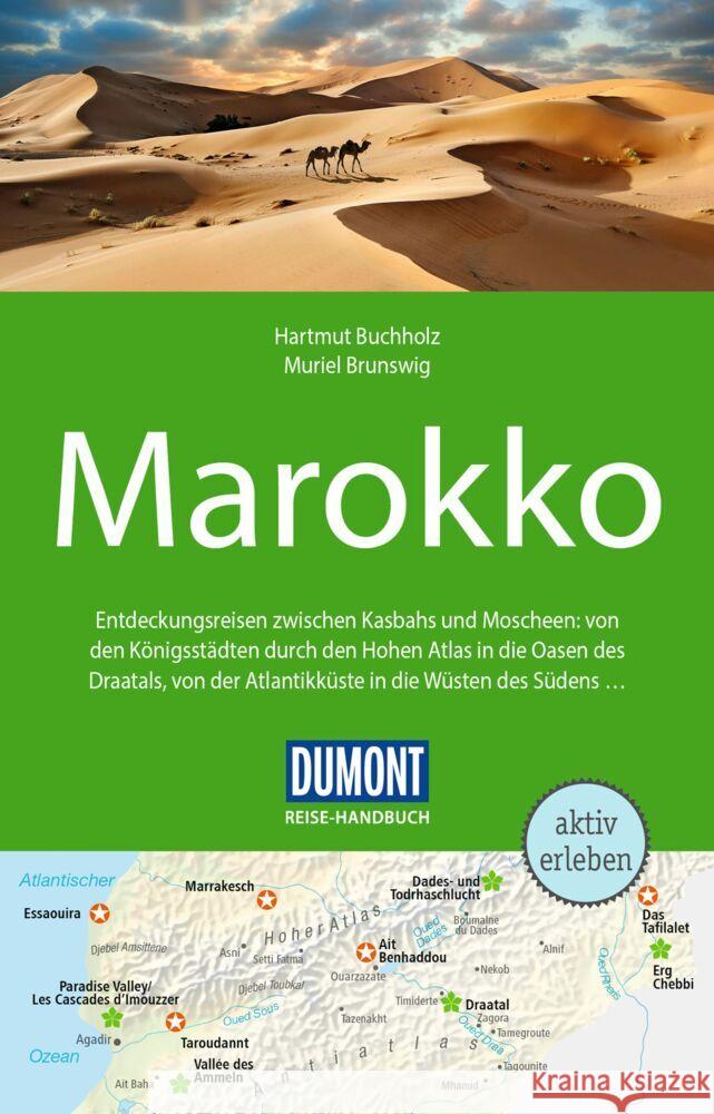 DuMont Reise-Handbuch Reiseführer Marokko Buchholz, Hartmut, Brunswig, Muriel 9783616016610 DuMont Reiseverlag - książka