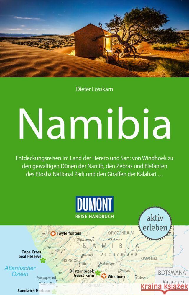 DuMont Reise-Handbuch Reiseführer Namibia Losskarn, Dieter 9783616016467 DuMont Reiseverlag - książka