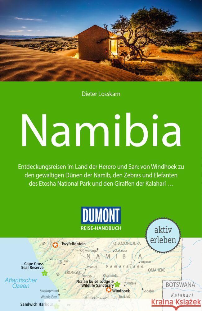 DUMONT Reise-Handbuch Reiseführer Namibia Losskarn, Dieter 9783616016818 DUMONT Reise ein Imprint von MAIRDUMONT - książka