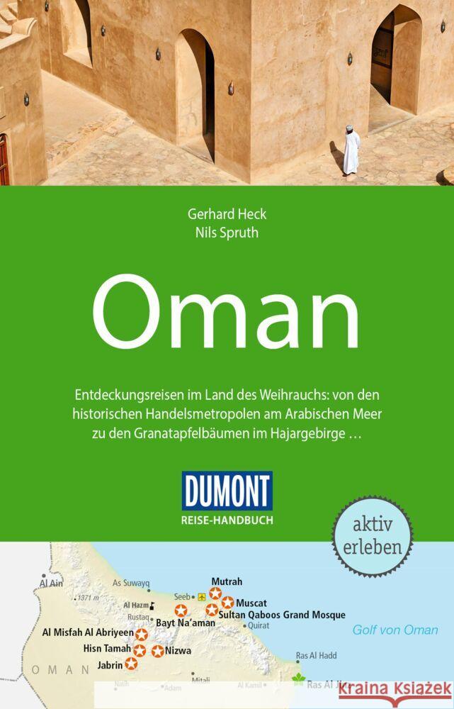 DuMont Reise-Handbuch Reiseführer Oman Heck, Gerhard, Spruth, Nils 9783616016382 DuMont Reiseverlag - książka