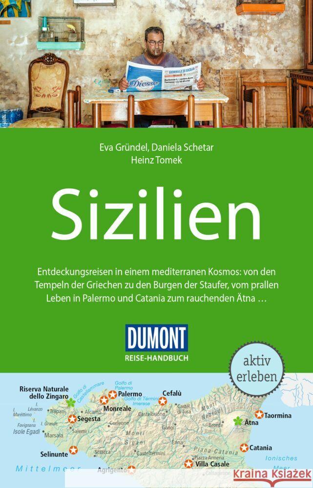 DUMONT Reise-Handbuch Reiseführer Sizilien Schetar, Daniela, Tomek, Heinz, Gründel, Eva 9783616016542 DUMONT Reise ein Imprint von MAIRDUMONT - książka