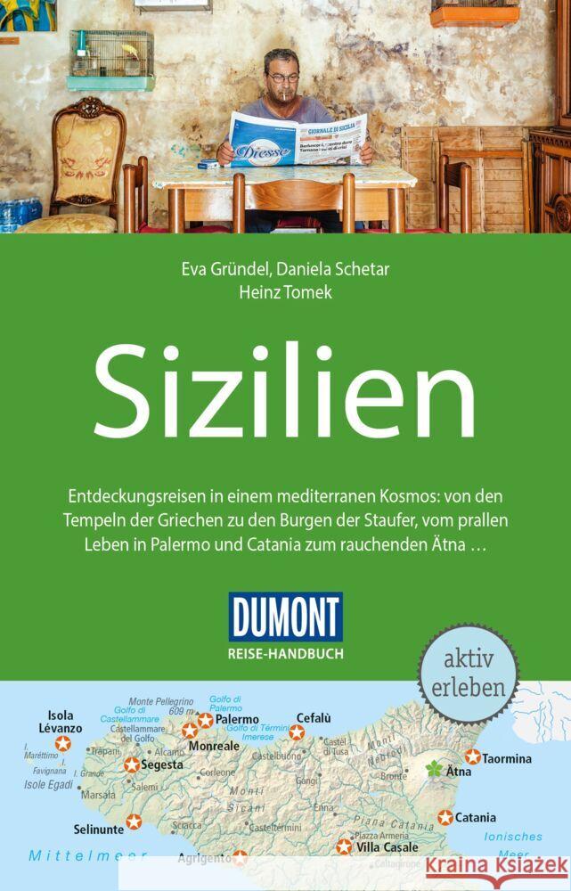 DuMont Reise-Handbuch Reiseführer Sizilien Schetar, Daniela, Tomek, Heinz, Gründel, Eva 9783770184965 DuMont Reiseverlag - książka