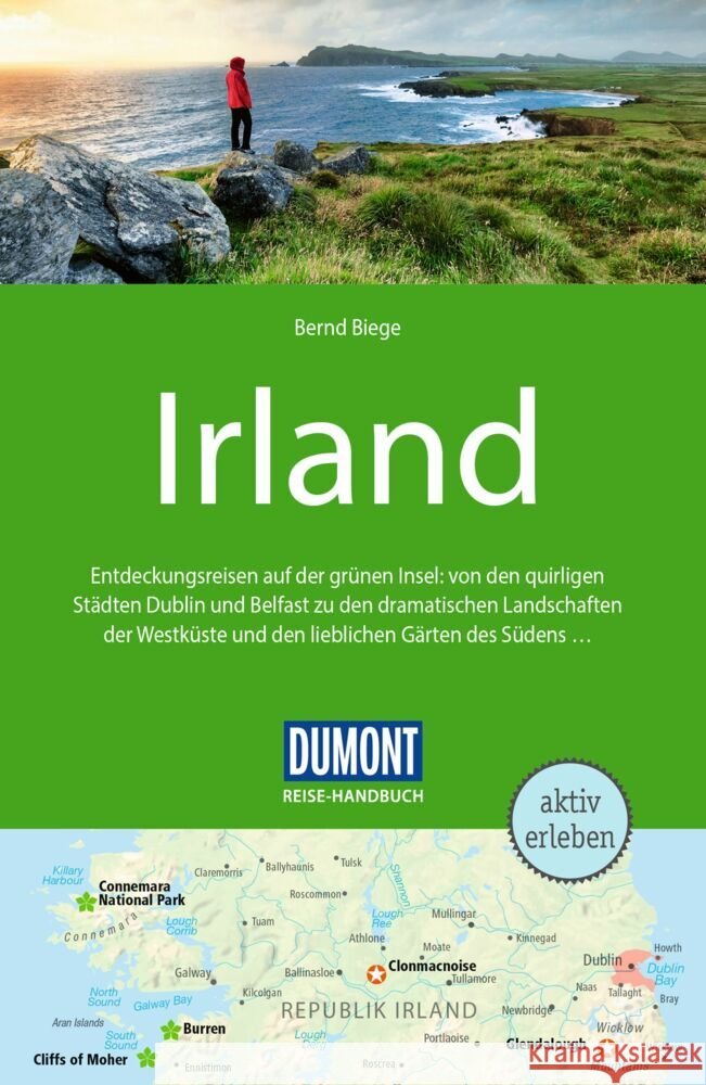 DUMONT Reise-Handbuch Reiseführer Irland Biege, Bernd 9783616016801 DUMONT Reise ein Imprint von MAIRDUMONT - książka