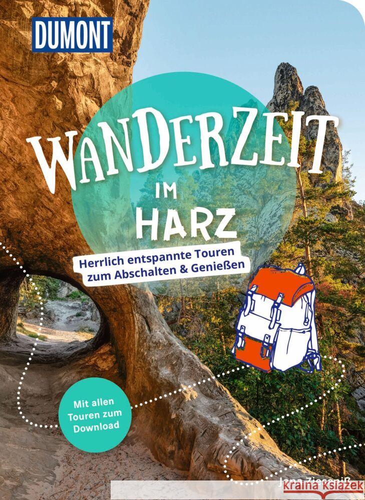 DuMont Wanderzeit im Harz Zieseniß, Jana 9783616032733 DuMont Reiseverlag - książka