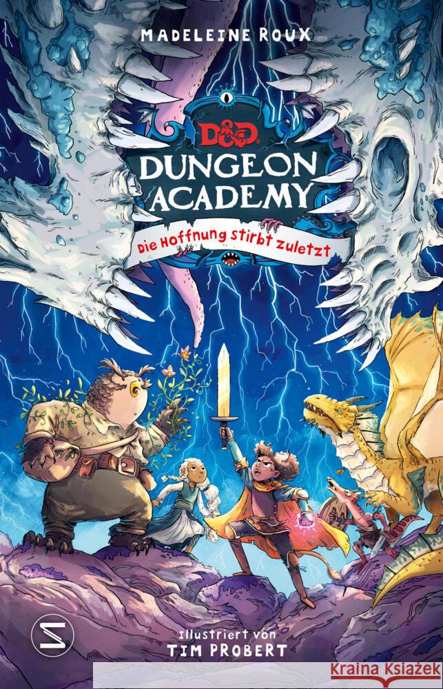 Dungeons & Dragons. Dungeon Academy. Die Hoffnung stirbt zuletzt Roux, Madeleine 9783505152054 Schneiderbuch - książka