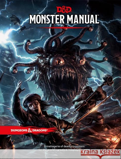 Dungeons & Dragons Monster Manual (Core Rulebook, D&d Roleplaying Game) Dungeons & Dragons 9780786965618 Wizards of the Coast - książka