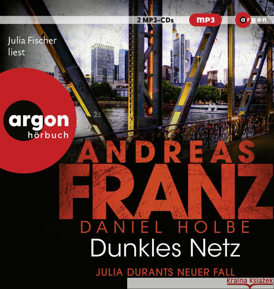 Dunkles Netz, 2 Audio-CD, 2 MP3 Franz, Andreas, Holbe, Daniel 9783839821633 Argon Verlag - książka