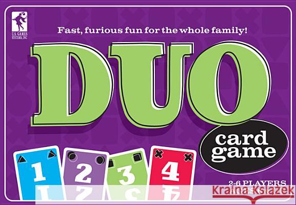 Duo Card Game Hiron 9780880796156 U.S. Games - książka