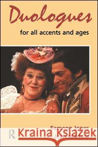 Duologues for All Accents and Ages Eamonn Jones Jean Marlow Rona Laurie 9780878301683 A&C Black - książka