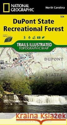 DuPont State Recreational Forest Map National Geographic Maps 9781597756259 National Geographic Maps - książka