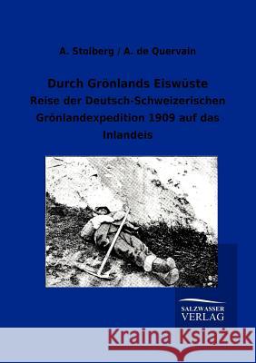 Durch Grönlands Eiswüste Stolberg, A. 9783864446825 Salzwasser-Verlag - książka