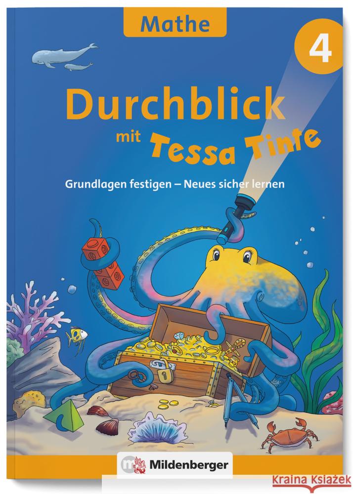 Durchblick mit Tessa Tinte - Mathe 4 Geupel, Laura Marie, Werning, Stefanie 9783619452019 Mildenberger - książka