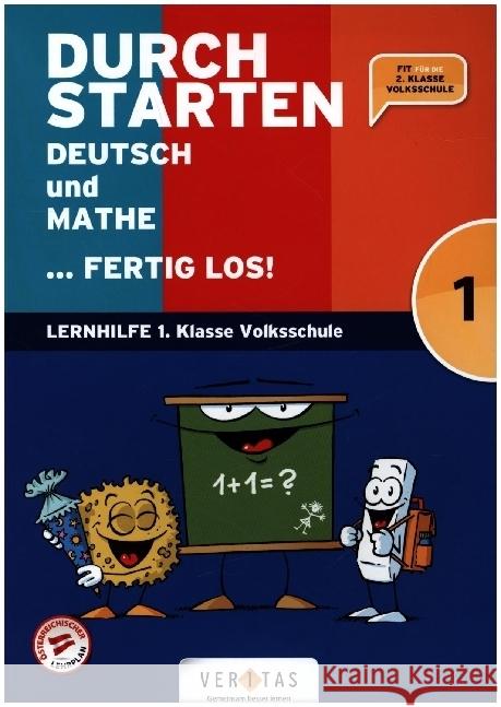 Durchstarten - Volksschule - 1. Klasse  9783710146237 Veritas - książka